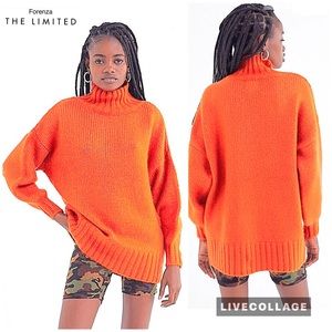 Vtg Forenza 1980’s knit turtleneck Limited sweater